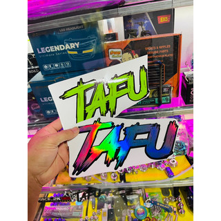 Tem TAFU Size Lớn Dán Mọi Dòng Xe