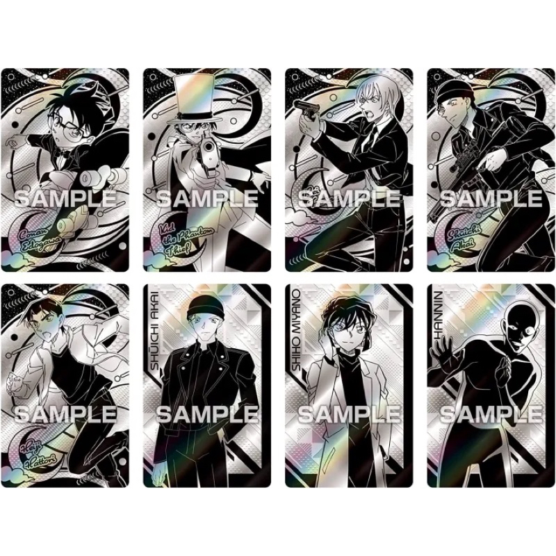 Thẻ nhân phẩm hologram Detective Conan