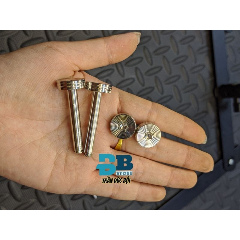 Cặp chốt xỏ gác chân inox 304 dành cho xe Honda