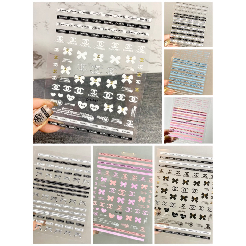 Sticker Hình Dán Thương Hiệu Kiểu Mới