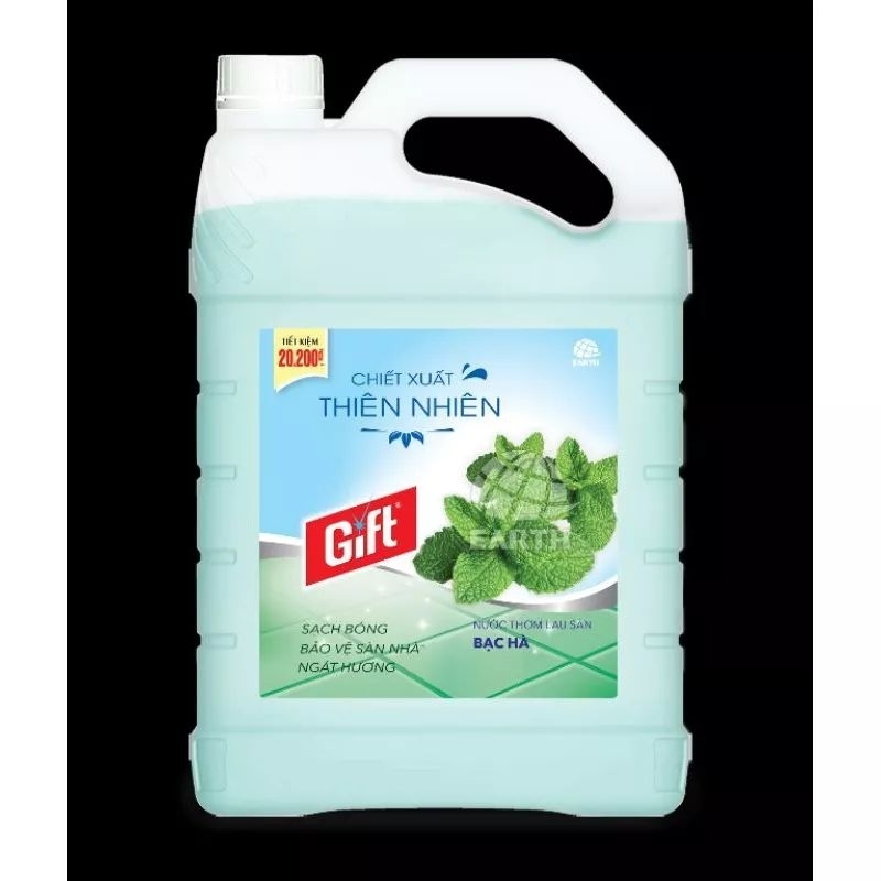 Nước Lau Sàn Gift 3.8kg  Hương Hoa Thiên Nhiên