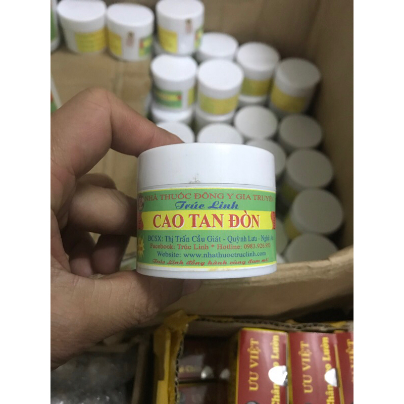 Cao tan đòn trúc linh tặng áo gà & kim khâu