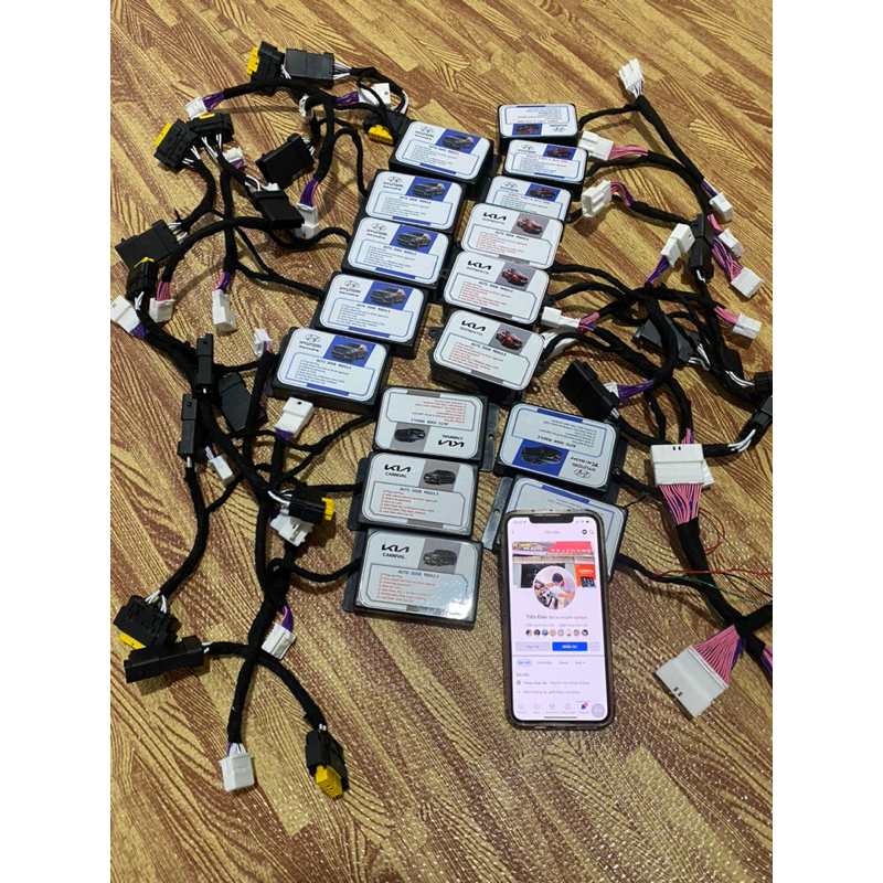 Auto lock cho santafe 2021-2023