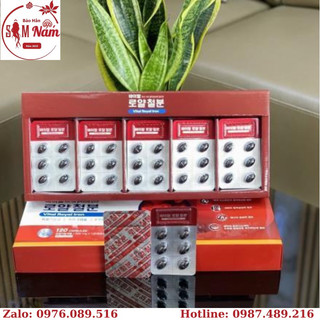 𝐕𝐢𝐞̂𝐧 𝐬𝐚̆́𝐭 𝐕𝐢𝐭𝐚𝐥 𝐑𝐨𝐲𝐚𝐥 𝐈𝐫𝐨𝐧 hộp 120 viên