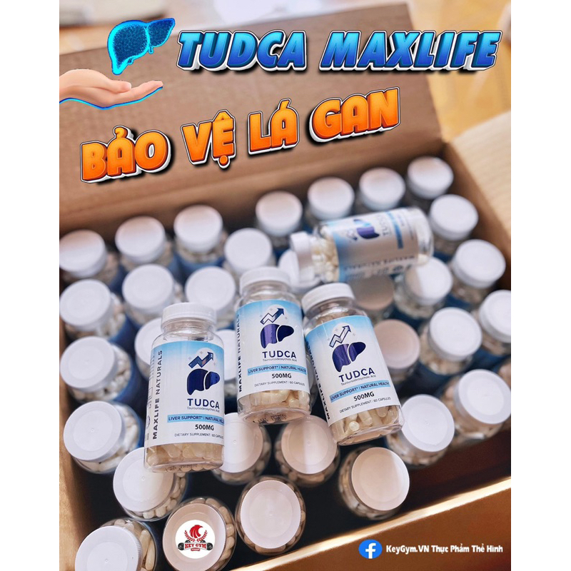 Maxlife Naturals Tudca 500mg 60 Viên