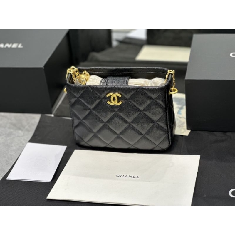 Túi xách nữ C.N HOBO TYM da hạt loại đẹp sz18cm phom xịn cực xinh