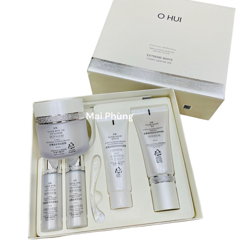 Bộ kem dưỡng trắng da Ohui Extreme White cream