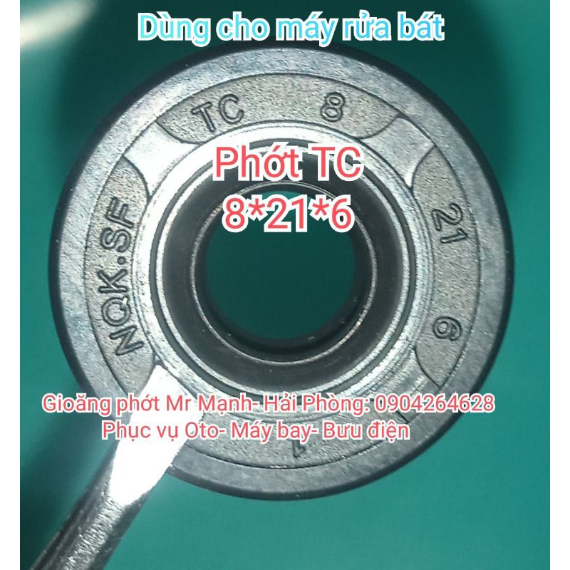 Phớt 8x21x6. 8*21*6