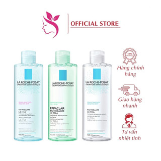Nước tẩy trang La Roche Posay Dành cho da dầu và da nhạy cảm 400ml.
