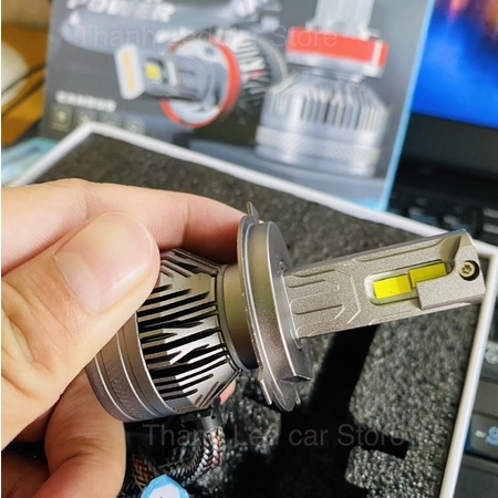 Đèn pha led H4 S13 Super Light 90W 40000LM hiệu suất cao - chính hãng