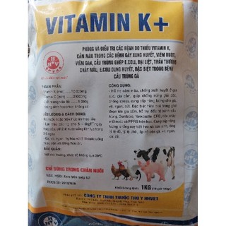 100gr vitamin k chỉ dùng trong thú y