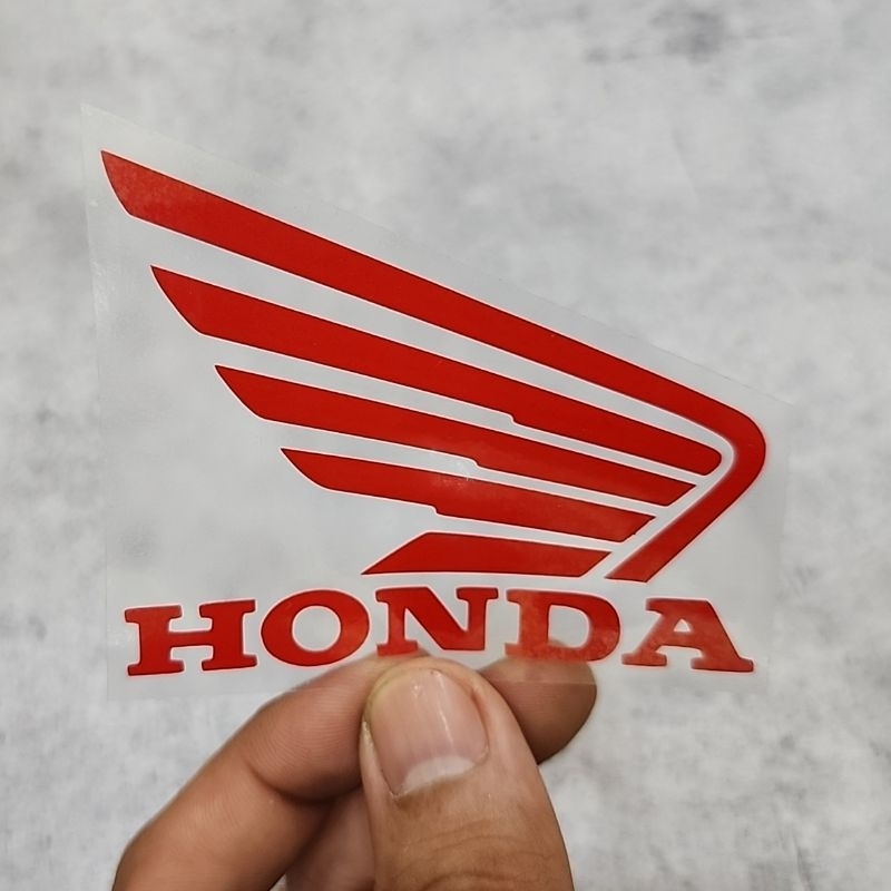 2 CHIẾC DECAL TEM  HONDA TRANG TRÍ DÁN XE MÁY TITAN HOLOGRAM