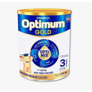 Sữa bột vinamilk optimum gold 3 - hộp thiếc 1,450g
