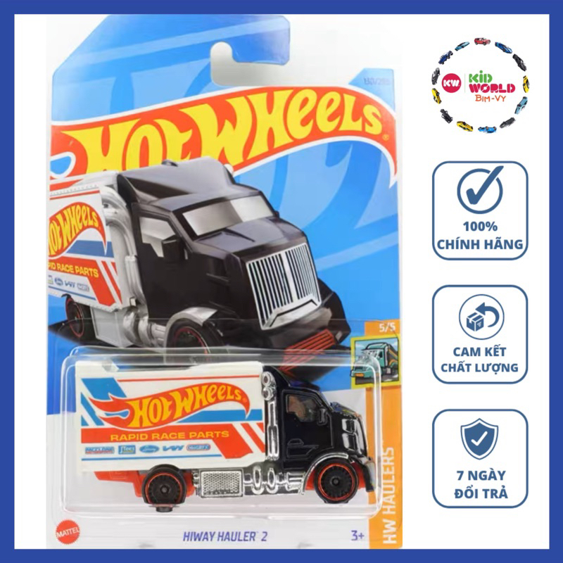 Xe mô hình Hot Wheels basic Tải Hiway Hauler 2 HKH27.