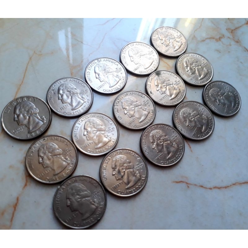 Sở hữu 1 Đồng xu Quarter Dollar Mỹ sưu tầm
