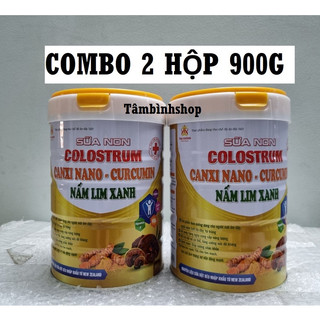 Sữa non colostrum-canxi nano-nấm lim xanh.
