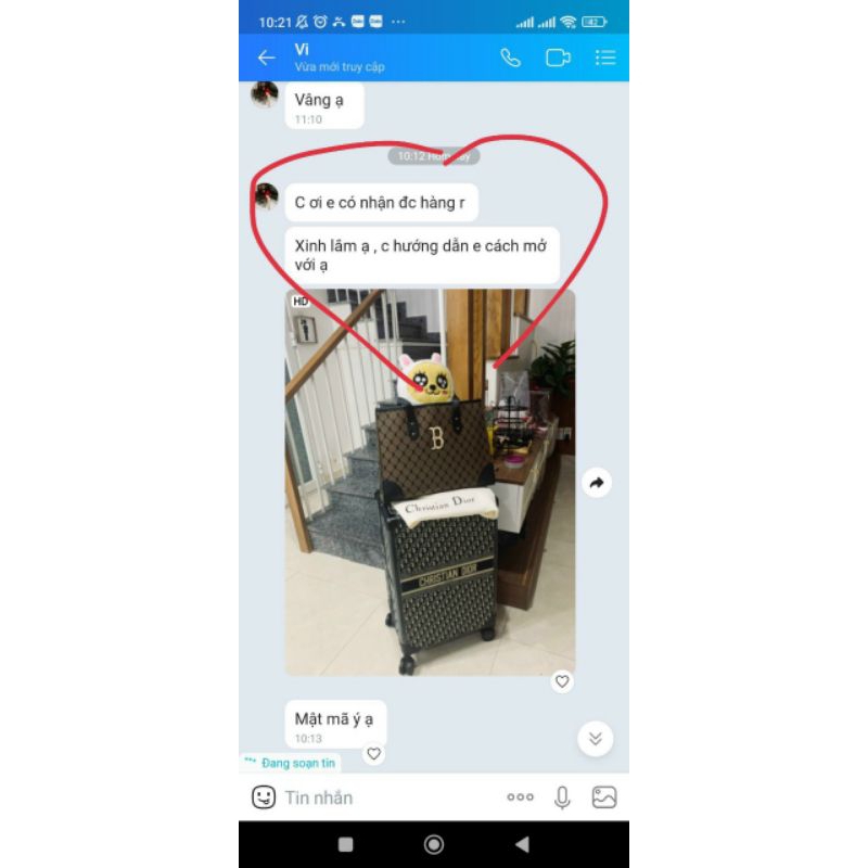 Vali du lịch dior bản cao cấp loại 1 xịn