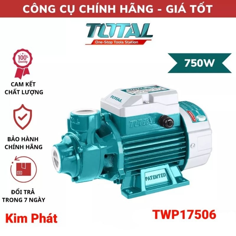 Máy bơm nước Total  750W TWP17506