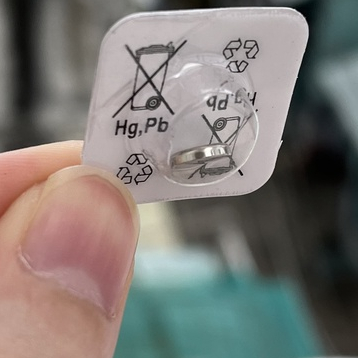 Hộp 1 viên pin đồng hồ Maxell Nhật Bản SR616SW SR616 616 321 1,55V