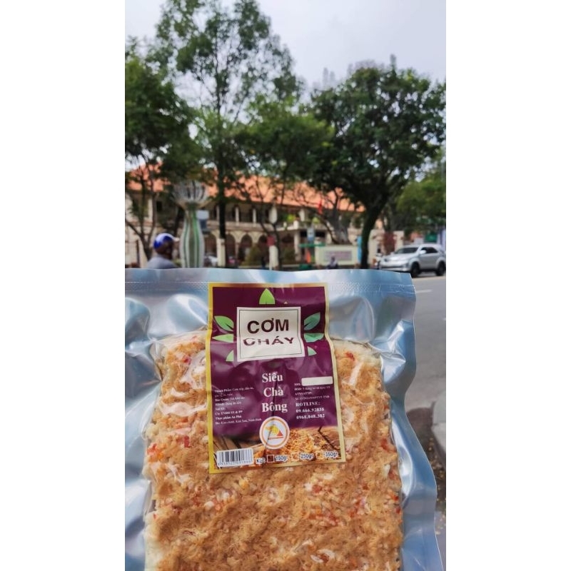 Cơm cháy siêu chà bông, gói 250gr hút chân không