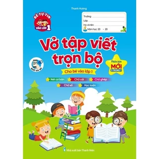 Sách - Tập viết trọn bộ cho bé vào lớp 1