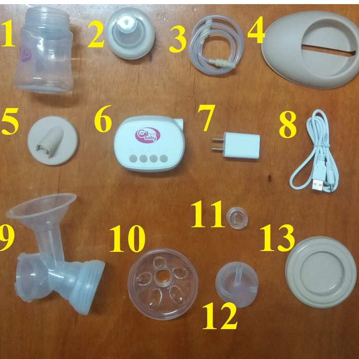 Phụ kiện Máy hút sữa điện đơn GB Baby - Loại không tích pin