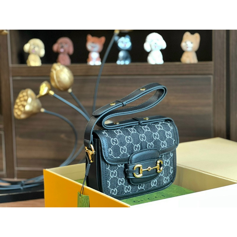 Túi đeo vai Gucci Horsebit 1955 bản super vip size 21cm fullbox