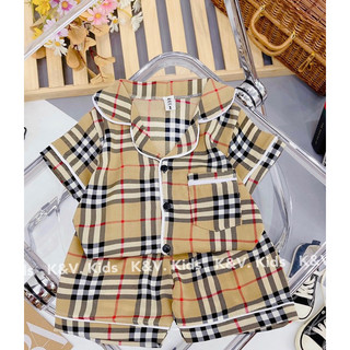 Bộ pijama cho bé (8-35kg) Cộc Tay thời trang thiết kế cá tính