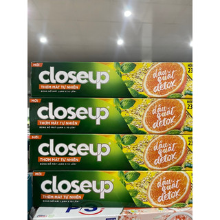 Kem đánh răng CLOSEUP DẦU QUẤT VÀ THẢO DƯỢC MỚI 180G.