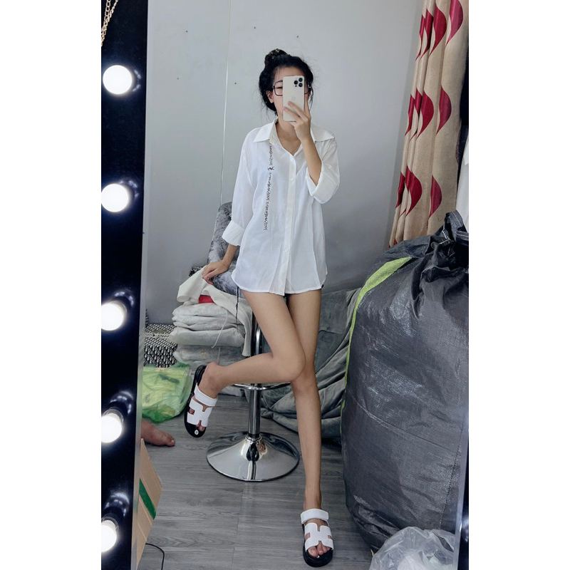 Áo sơ mi voan đẹp