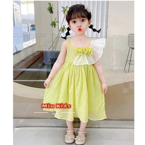 Váy bé gái 2 lớp xanh lơ xinh xinh cho bé dạo phố chơi biển 8-18kg Miu-kids SG027