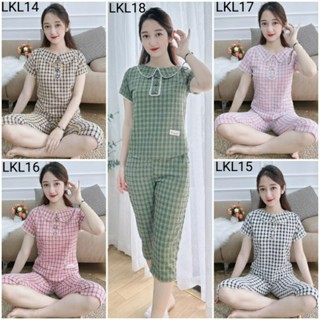 Đồ bộ mặc, bộ quần áo nữ mặc nhà, mẫu lửng xinh hàng hot