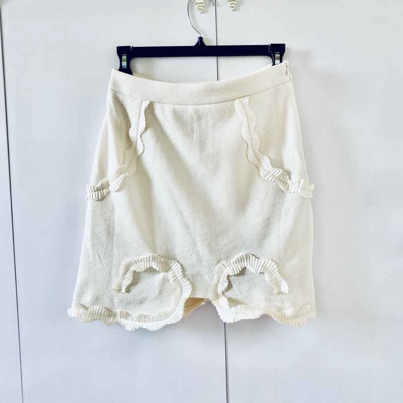 Chân váy elise size S nơ trước new tag