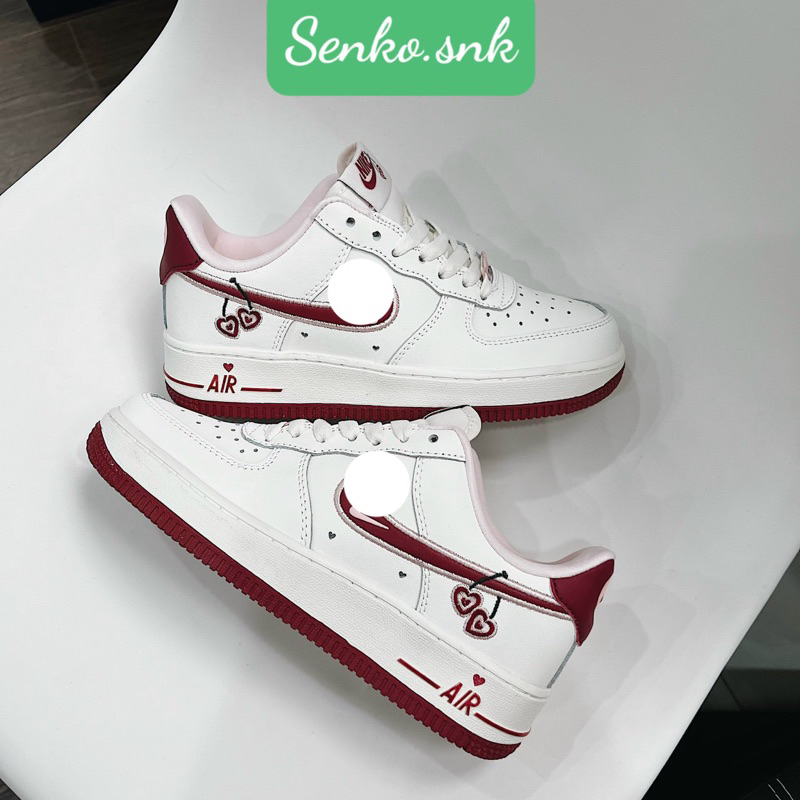 Giày sneaker Air Force 1 Low Valentine 2023 - Bản Đẹp Fullbox