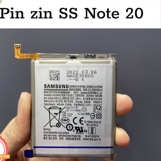 Pin thay xịn cho samsung note 20, eb-bn980 zin mới 100%-bảo hành 6 tháng đổi mới