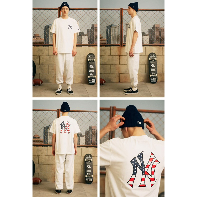 Áo New Era x MLB NY Paisley Chính hãng 13546477 *Áo Thun New Era Chính Hãng Nhập Khẩu Full Tem Tag 13546478