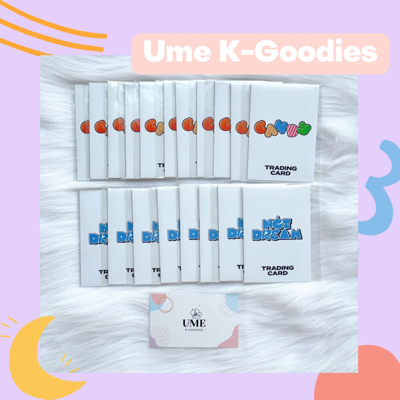 Bộ ảnh photocard thẻ bo góc nhóm nhạc NCT DREAM - Trading Pack Candy MD