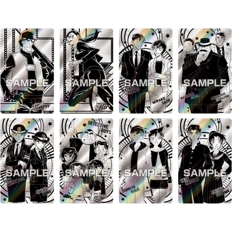 Thẻ nhân phẩm hologram Detective Conan