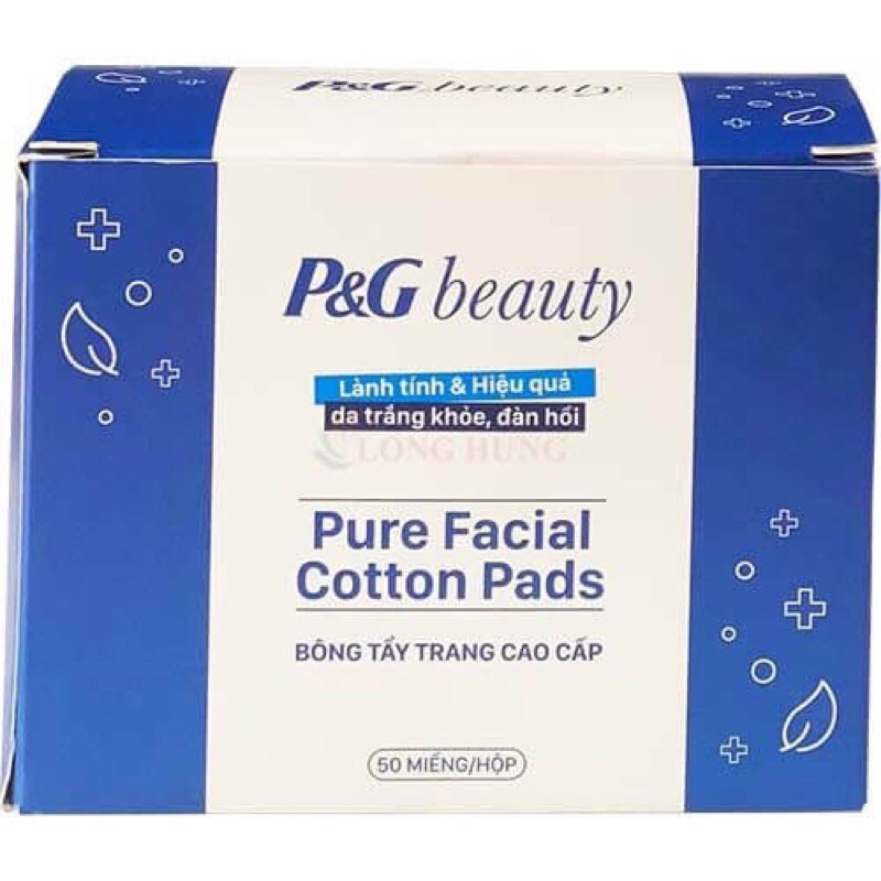 BÔNG TẨY TRANG CAO CẤP P&G 50 MIẾNG