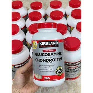Viên Uống Bổ Xương Khớp Glucosamine 1500mg & Chondroitin 1200mg 280 viên - Glucosamin Kirkland( Mẫu mới)