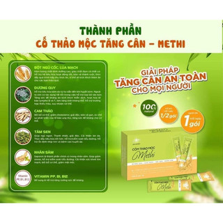 thảo mộc Tăng cân Methi an toàn ( tặng quà, viên ngũ cốc trị giá 300k)