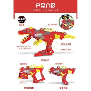 Bộ ráp siêu nhân điện long biến hình