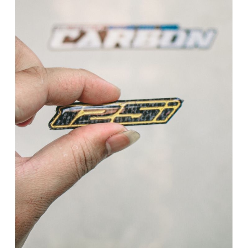 Tem Dán 125i Đúc Sợi CarbonFiber 100% Cao Cấp