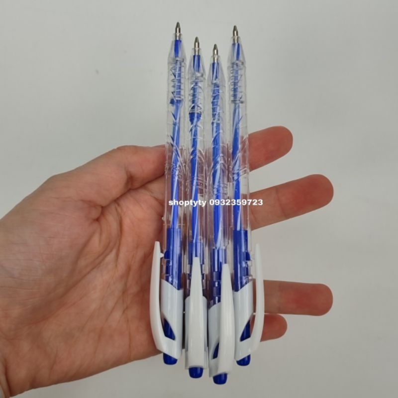 1 Hủ 50 Cây Viết/Bút Ánh Sáng Màu Xanh Ngòi 0.7mm Nét Đẹp