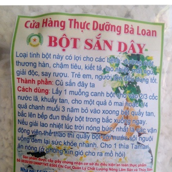 Bột sắn dây nguyên chất Thực Dưỡng Bà Loan 1kg
