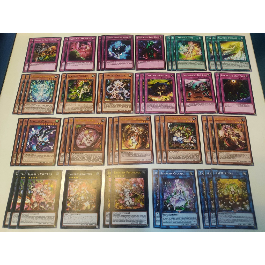Bài Yu-gi-oh in theo set - Traptrix