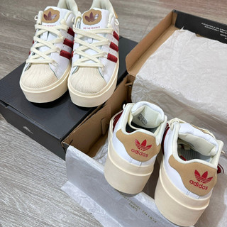 [HT SNEAKER] Giày Sneaker Super Star Bonega Đỏ Trái Tim Đế Cao