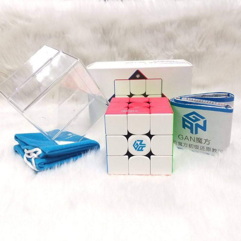 Rubik 3x3 Gan 356 M Có Nam Châm - Rubik Gan Hàng Chính Hãng