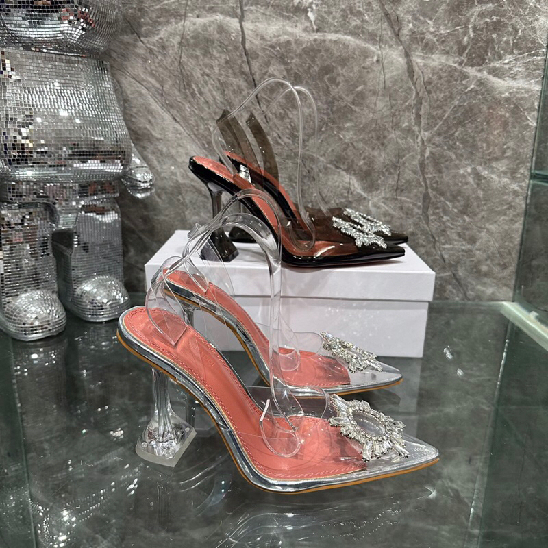 Sandal Mica Trong Đen Đá Mặt Trời Full Size 35-39  -  By Anh Dinh Phuong