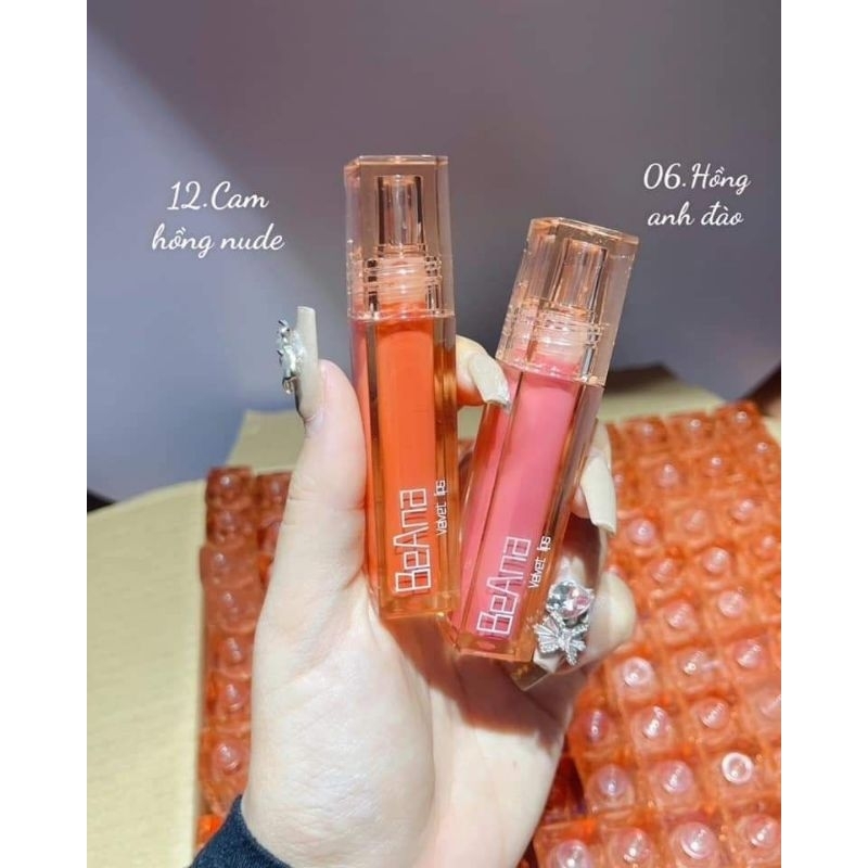 Son kem lỳ BeAna, son kem lì chính hãng mềm mịn môi